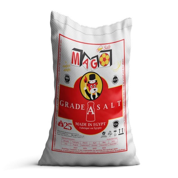 Mago Salt 25kg Quality Egyptian sea salt Purity Top grade 100% Natural best quality big bag packing private label low moq