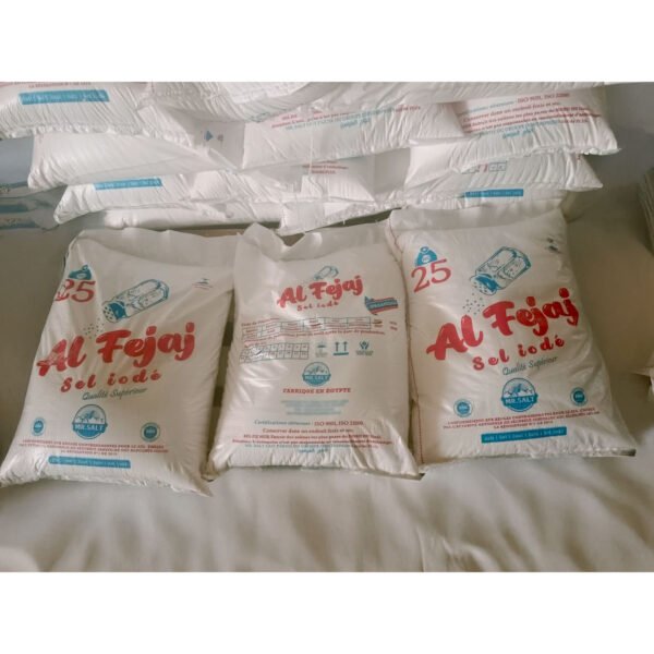 Al Fejaj 25kg Refined Table Salt – High Purity Edible Grade | Food Industry Use | Egyptian Bulk Supply | OEM & Private Label - Image 6