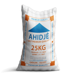 AHIDJÊ Coarse Salt 25 kg ملح خشن
