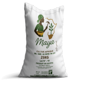 Maya Salt 25 kg refined salt ملح مايا ملح مكرر