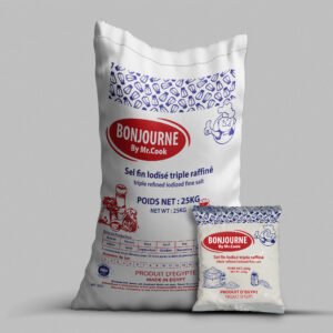 BONJOURNE - 250 g triple refined Salt ملح مكرر ثلاثي