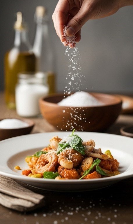 Multiple uses of salt in cooking, wellness, and industry