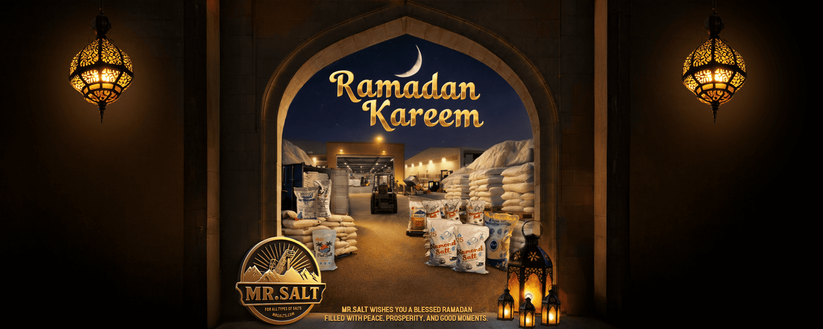 Mr salt wishes you a blessed ramadan