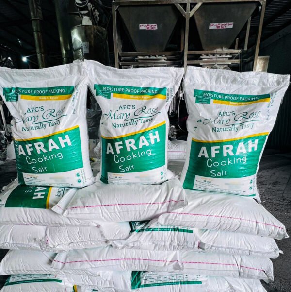 AFRAH Cooking Salt Refined Sea Salt | High Purity Table Salt Powder ...