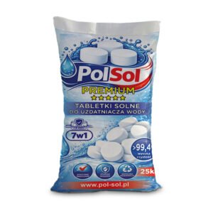 Polsol Tablet Salt 25 kg | High Purity Water Softener | Pool Salt