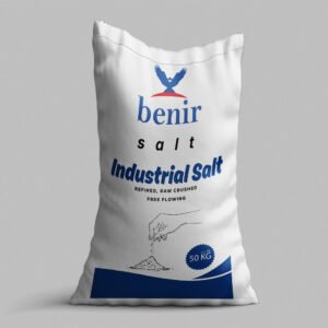 Benir Industrial Salt, Refined, Raw Crushed free Flowing | table salt without iodine
