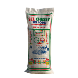 Sel Chessy Egyptian Salt 25kg | Refined iodized for cooking